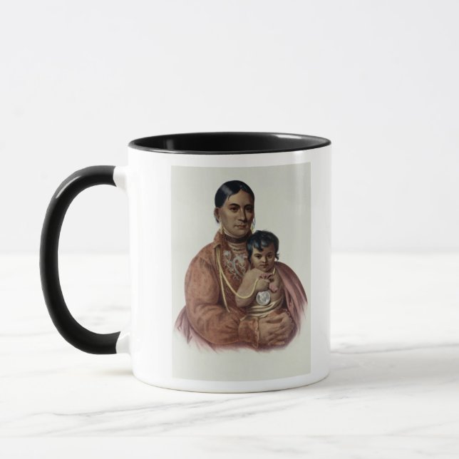 Mug Faire-Chéri-Vont, une femme d'Osage (Gauche)