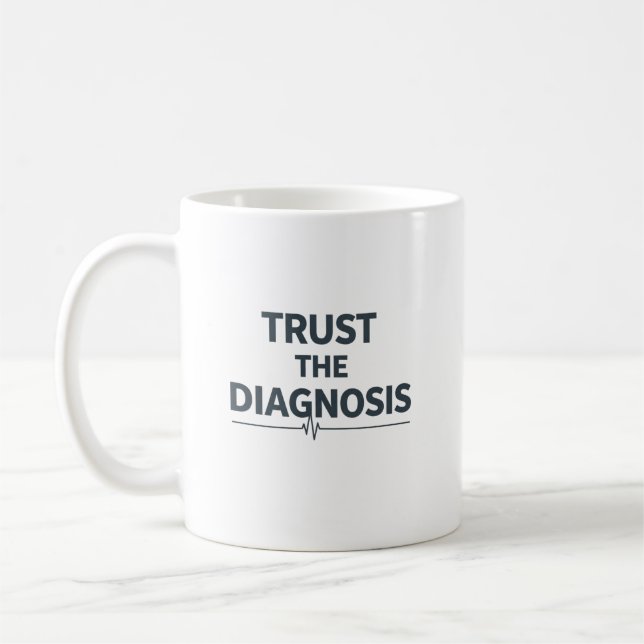 Mug Faire confiance au diagnostic (Gauche)