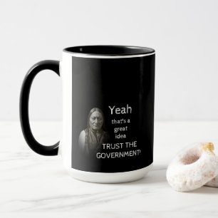 Mug Faire confiance au gouvernement