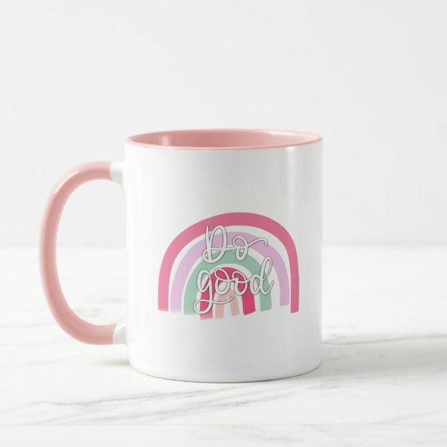 Mug Faire de la bonne boue arc-en-ciel (Gauche)