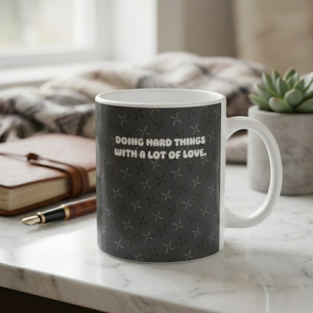 Mug Faire des Choses Difficiles Avec Beaucoup d'Amour  (Créateur téléchargé)