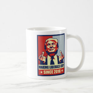 Mug Faire des libéraux Cry Pro Président Donald Trump 