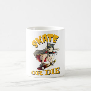 Mug Faire du skate ou mourir Fille Skateuse