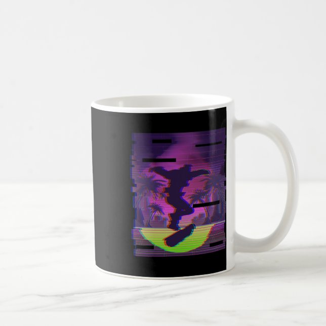 Mug Faire du skateboard et réaliser des tricks cool  (Droite)
