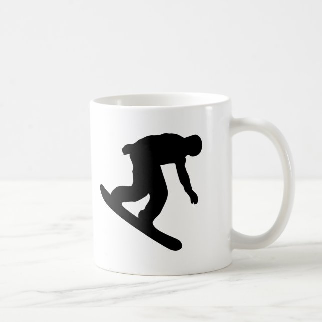 Mug Faire du surf des neiges (Droite)