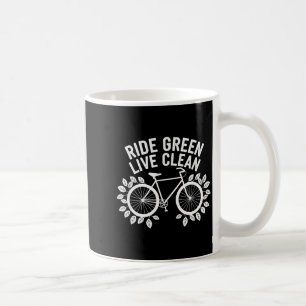 Mug Faire du vélo propre nature amant de la terre D