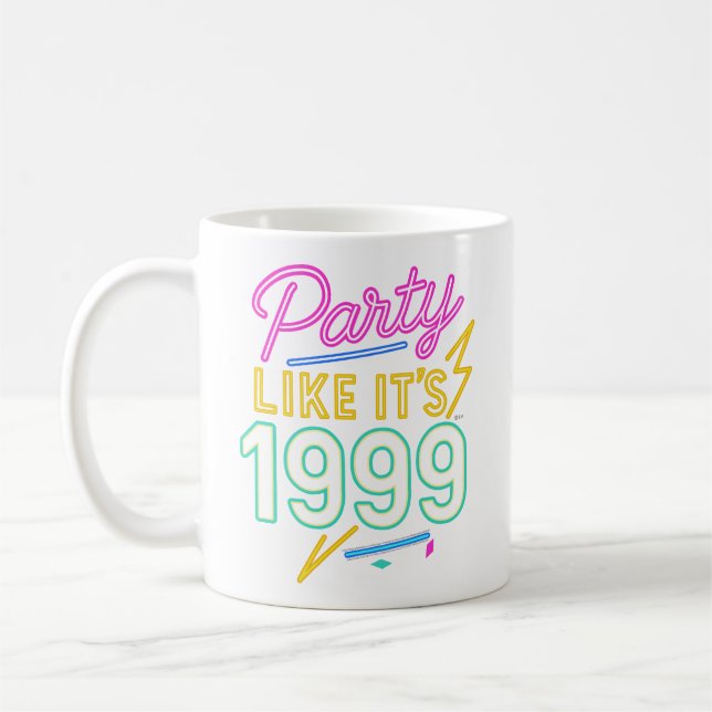 Mug Faire la fête comme si c'était 1999®™ – Tension né (Gauche)