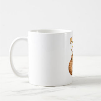 Mug Faire la fête félinement — Des chats de fête drôle