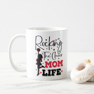 Mug Faire la vie de maman cheerleader cool et drôle