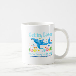 Mug Faire la volonté de Dieu requin baleine jésus bibl