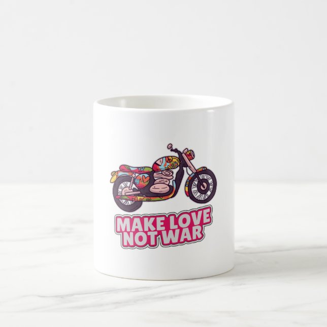 Mug Faire l'amour pas la guerre (Centre)