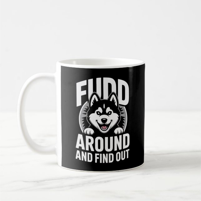 Mug Faire le con et découvrir (Gauche)