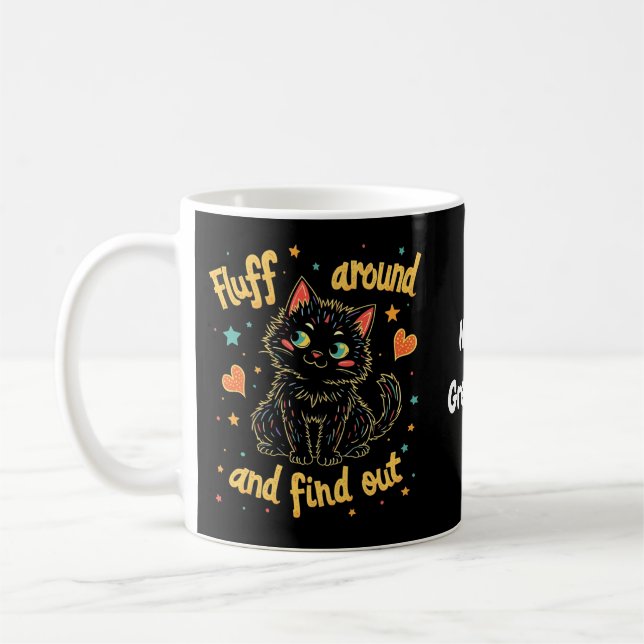 Mug Faire le Fluff et Découvrir Le Parfait Mème  (Gauche)