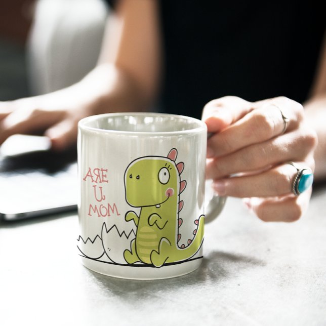 Mug Faire-part de grossesse de Pregosaurus (Créateur téléchargé)