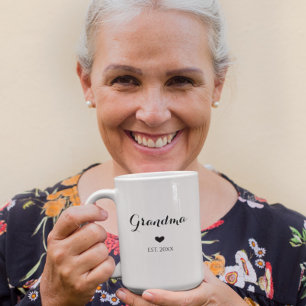 Mug Faire-part de naissance Cadeau Grands-parents Amou