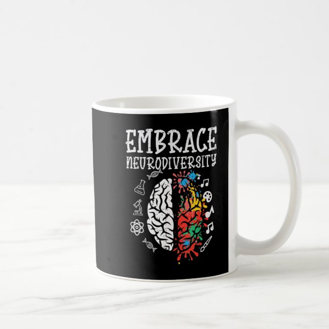Mug Faire place à la Sensibilisation sur l'autisme de  (Droite)