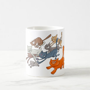 Mug Faire tourner des chats