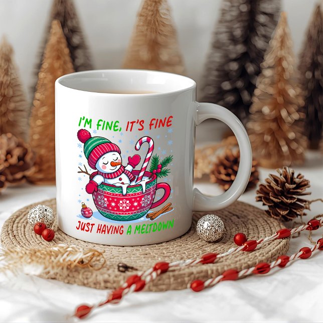 Mug Faire une crise de nerfs (Créateur téléchargé)