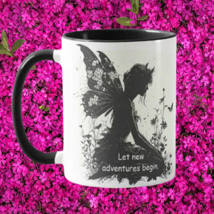 Mug Fairies Adventure Silhouette thème