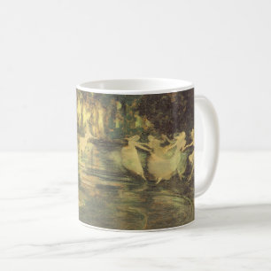 Mug Fairies Whirl par Arthur Black, Vintage Fairy Danc