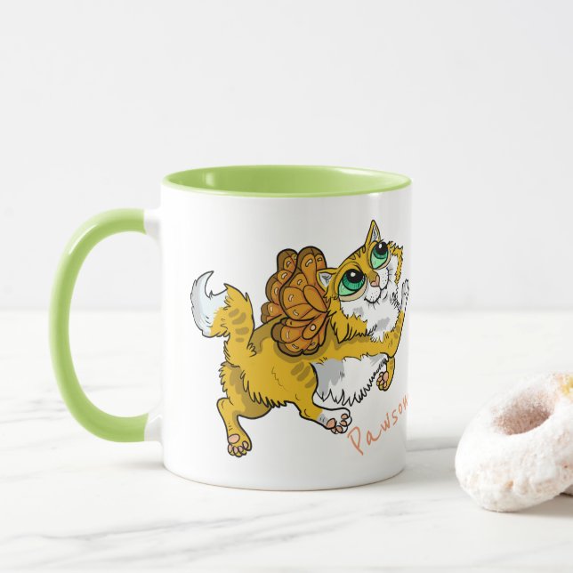 Mug Fairy Cat Pawsome! (Avec donut)