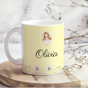 Mug Fairy Cute Garden Enchanted Nom personnalisé
