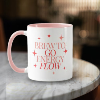 Mug Fairy Deux Brûle Tondée Pour Aller Énergétique Flo