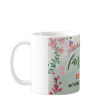 Fairy First Birday Forest Aquarelle Champagne