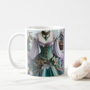 Mug Fairytale Spring Pastel Floral Gown