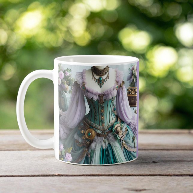Mug Fairytale Spring Pastel Floral Gown (Créateur téléchargé)