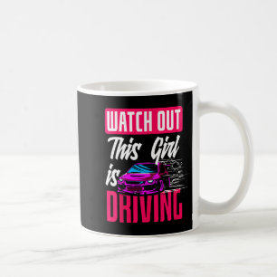 Mug Fais Attention Cette Fille Conduit Bizarrement Nou
