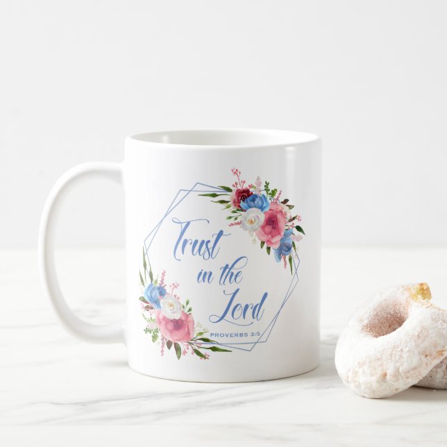 Mug Fais Confiance au Seigneur (Avec donut)