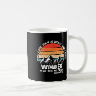 Mug Faiseur de chemin Mon Dieu qui tu es Esaïe verset