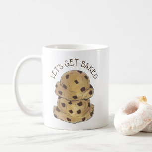 Mug Faisons cuire du chocolat chip Cookie Dough Foodie