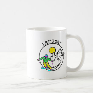 Mug Faisons du ski Trucs de ski cool pour hommes Drôle