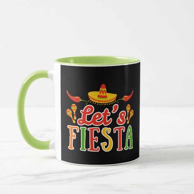 Mug Faisons la fête Cinco de Mayo (Gauche)