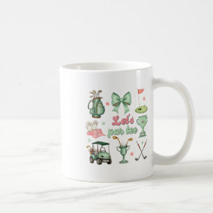 Mug Faisons la fête Coquette Golf Drôle Golfeur Filles
