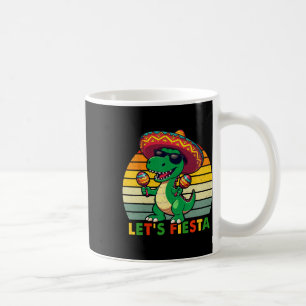 Mug Faisons la Fête Dinosaure Mexicain Cinco De Mayo T