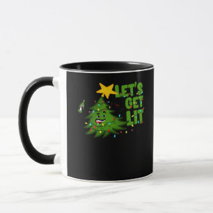 Mug Faisons-nous Lit Tipsy sapin de Noël Drôle Essenti