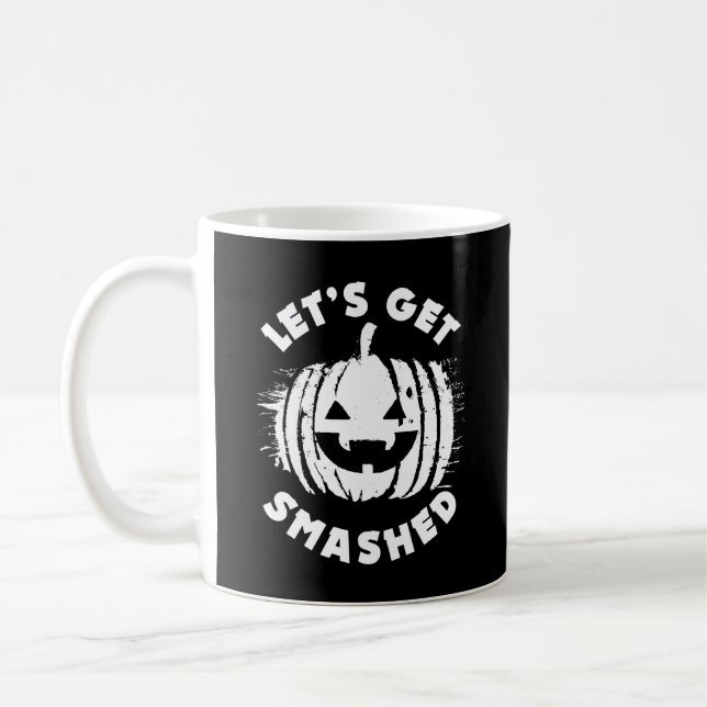 Mug Faisons-nous tomber | Citation de boisson amusante (Gauche)