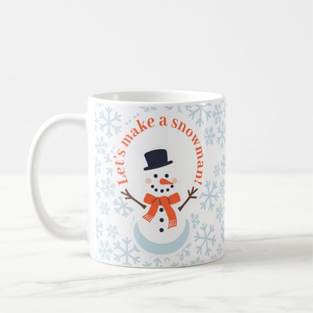 Mug Faisons un bonhomme de neige ! (Gauche)
