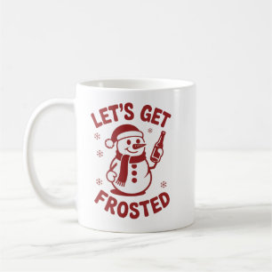 Mug Faisons une fête glacée Bonhomme de neige Bière No