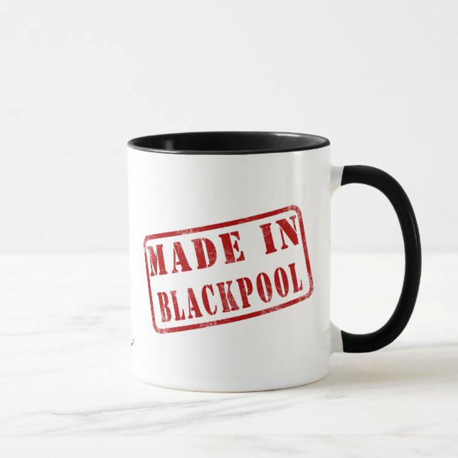 Mug Fait à Blackpool (Droite)