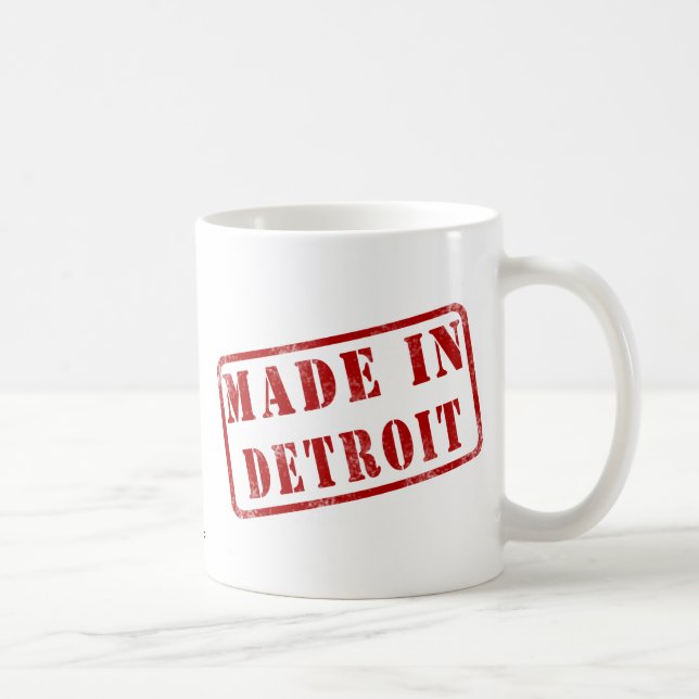 Mug Fait à Detroit (Droite)
