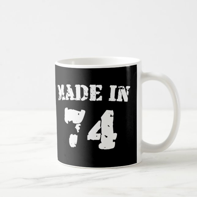 Mug Fait En 1974 (Droite)