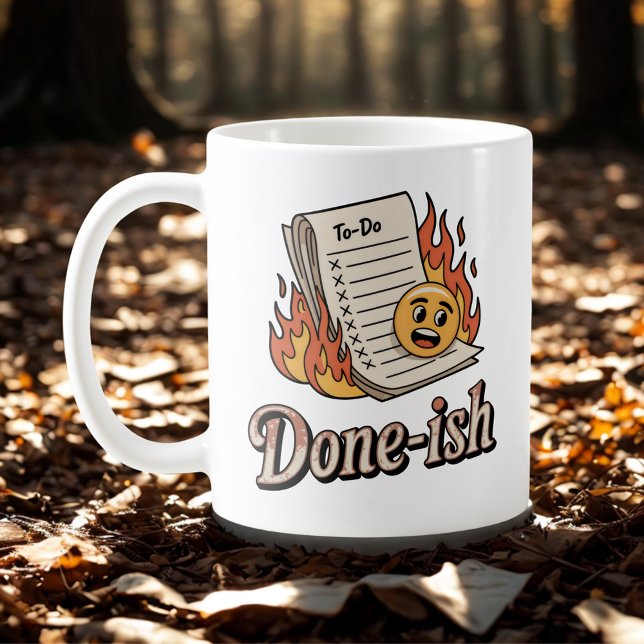 Mug Fait-ish | Sentiment de culpabilité lié à la produ (Créateur téléchargé)