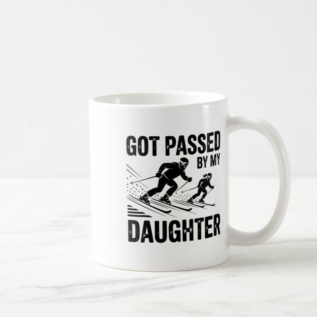 Mug Fait Tomber Par Ma Fille En Ski _1  (Droite)
