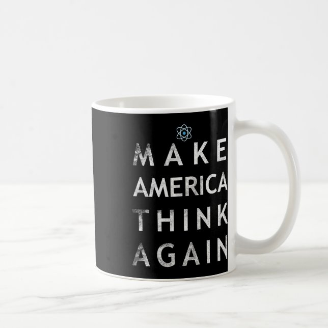 Mug Faites à l'Amérique une fois de plus penser à Atom (Droite)