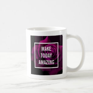 Mug Faites aujourd'hui Extraordinaire Purple Rose Insp