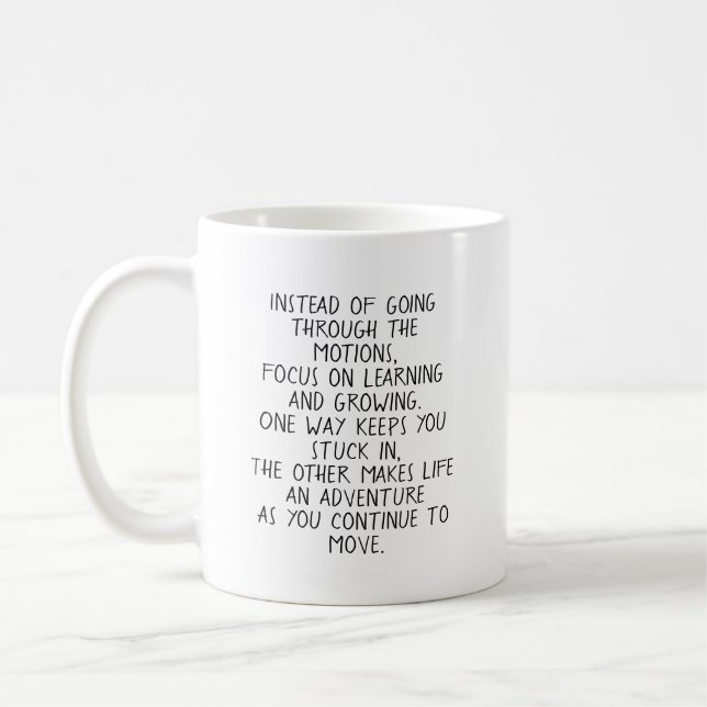 MUG FAITES ÇA AU LIEU DE BOUGER (Gauche)